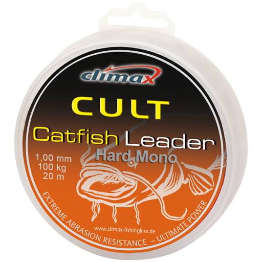 Climax Cult Catfish Leader Hard Mono 50m 1,2 mm 100kg