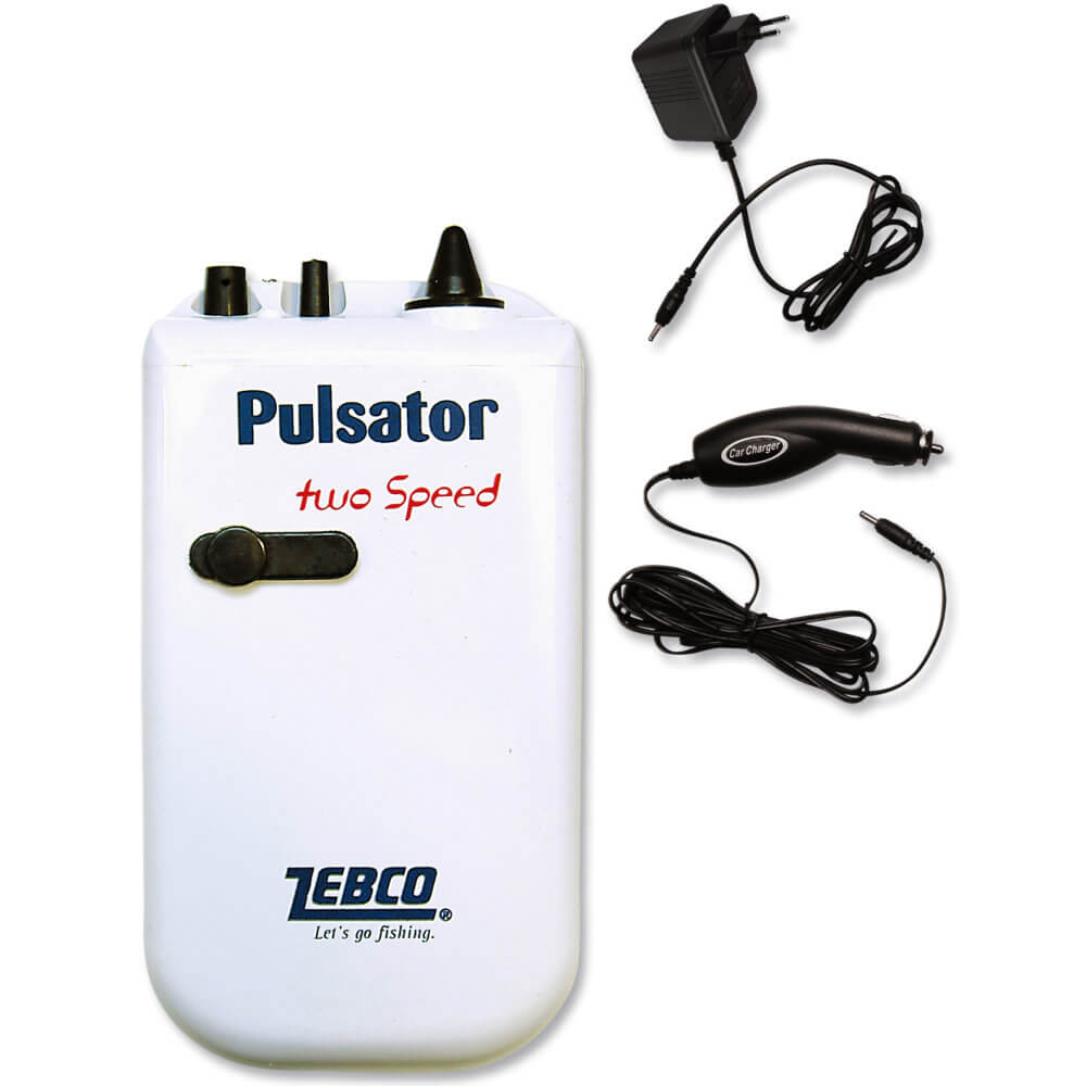 Zebco Sauerstoffpumpe Pulsator 12 + 220V - www.